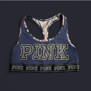 PINK Victoria's Secret Multicolor Sports Bra